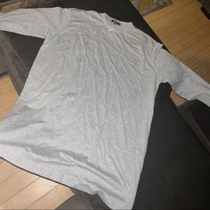 Missguided Grey long sleeve dress